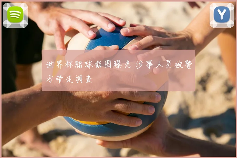 世界杯赌球截图曝光 涉事人员被警方带走调查